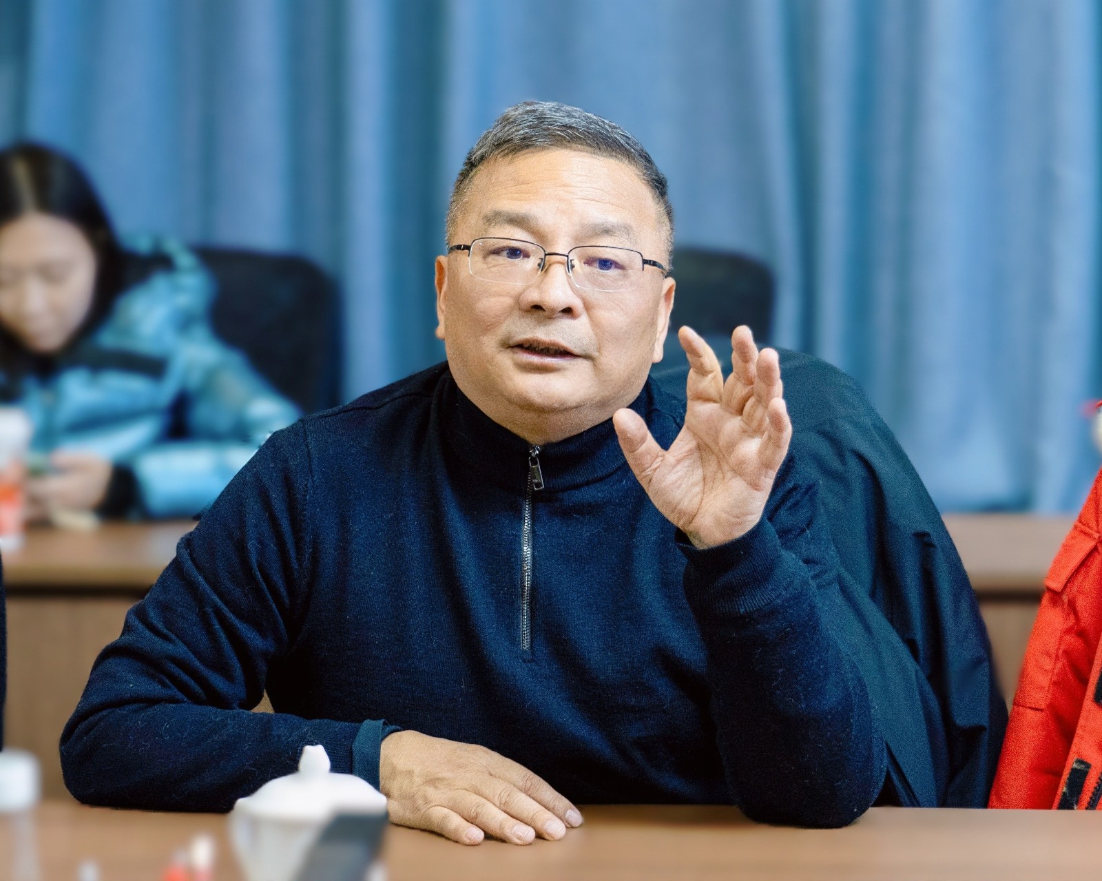 著名演员于荣光到访beat365正版唯一官网必一 第 5 张 著名演员于荣光到访beat365正版唯一官网必一 第 5 张