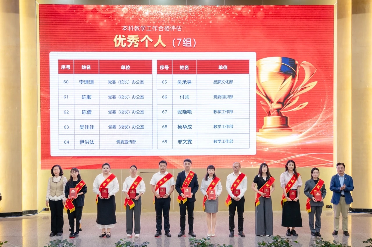 表彰！beat365正版唯一官网必一顺利通过本科教学工作合格评估！ 第 17 张
